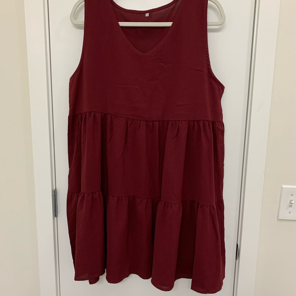 Ruffle tier dress